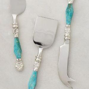 Resplendent Cheese Knives, Set of 3