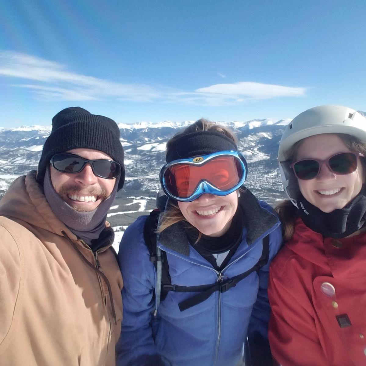 Kennetha, Kenton, and Sara went to Breckinridge, CO for a February 2023 Ski Trip