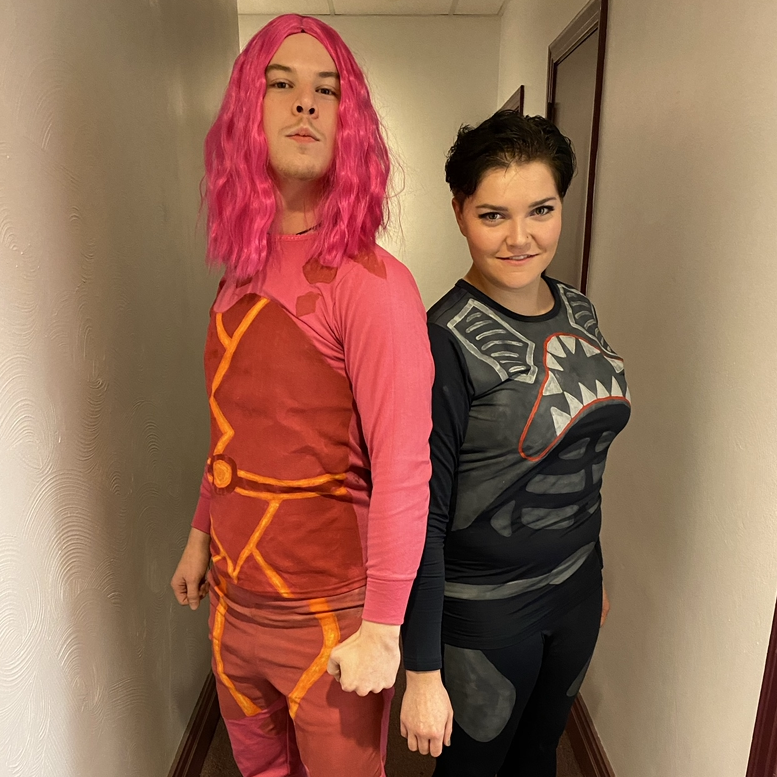 Our first of many epic Halloween costumes