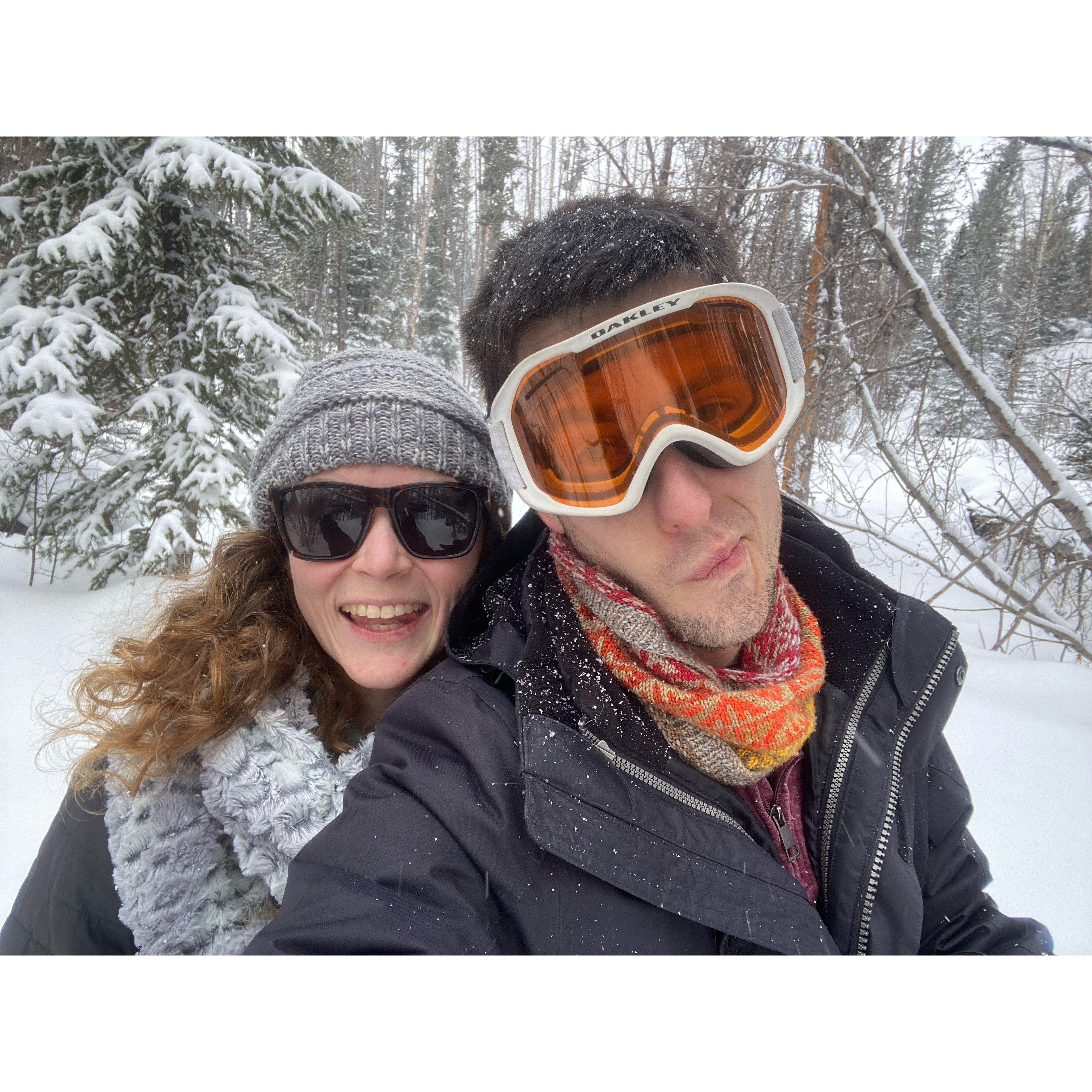 Winter wonderland in Colorado.
