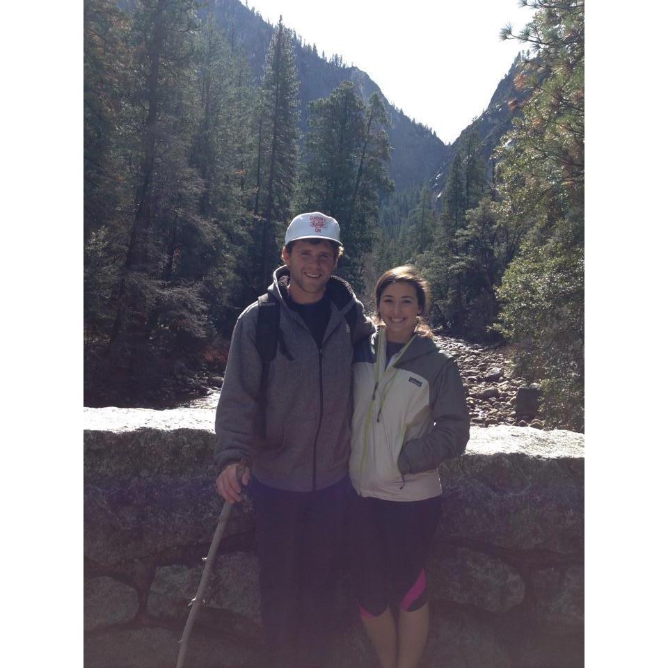 Hiking through Yosemite National Park!