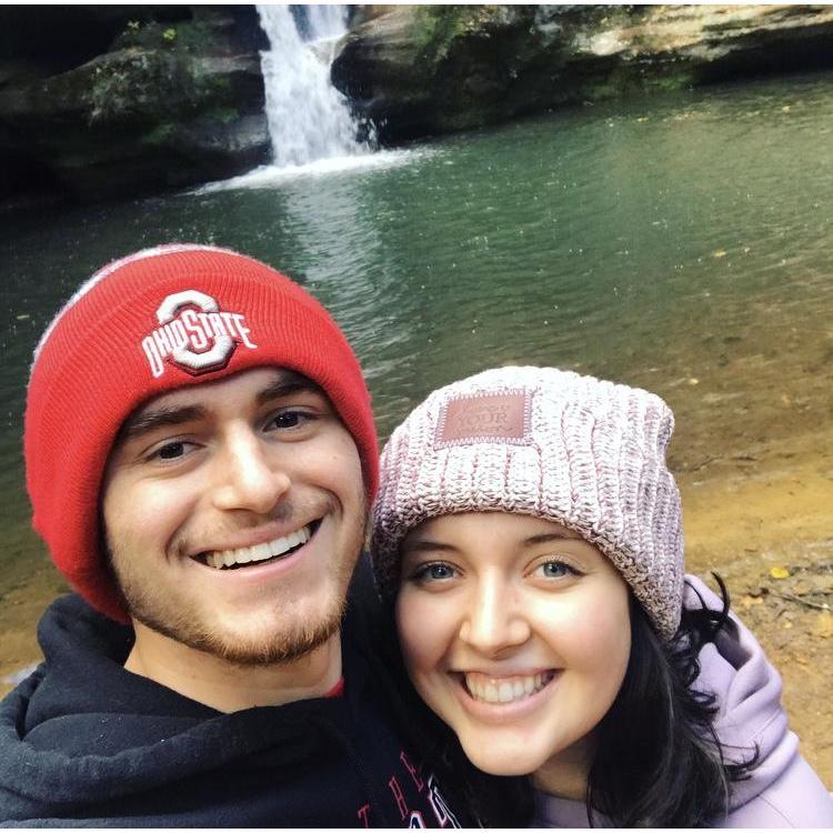 Our 2 year anniversary Hocking Hills trip!