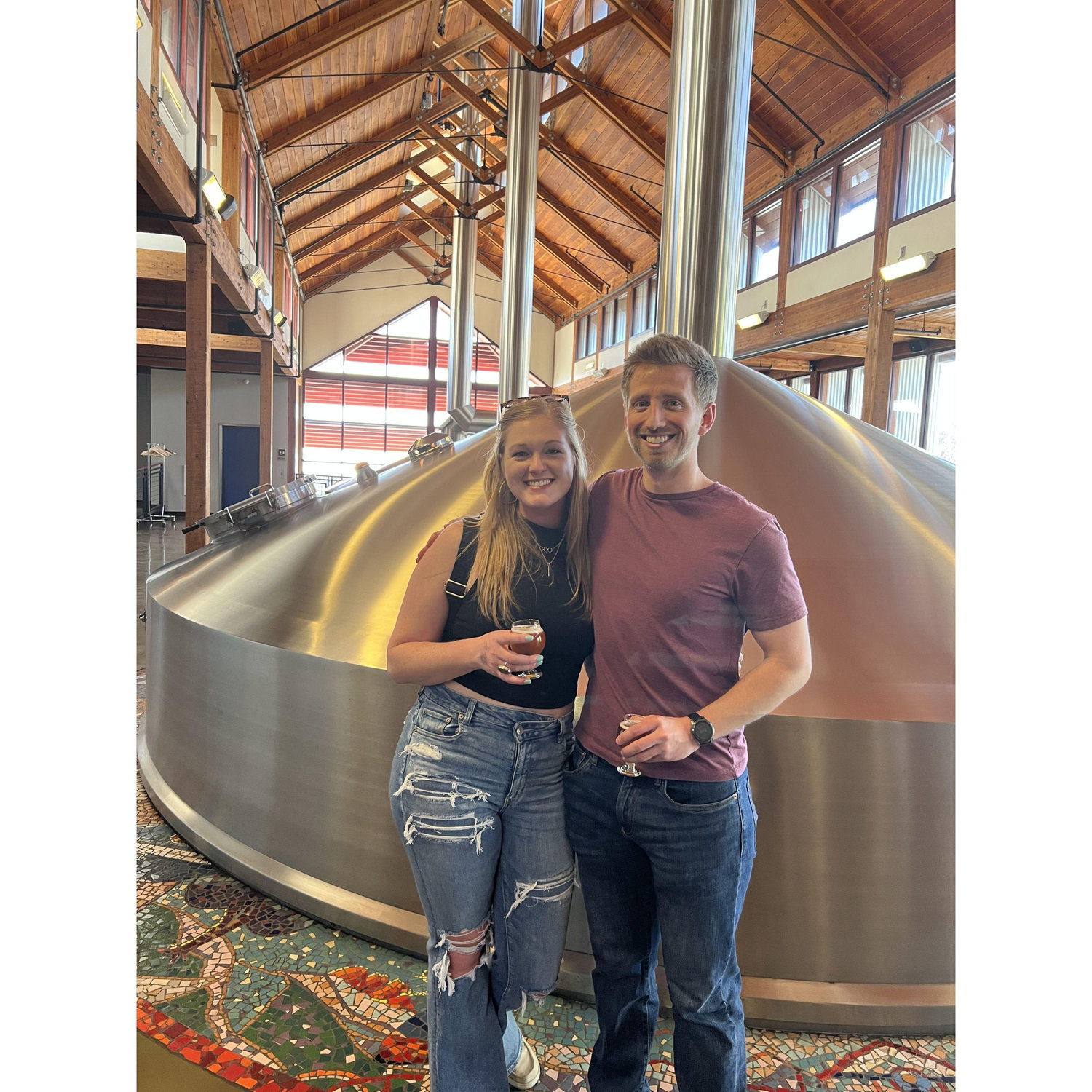 Our first couple get away in Fort Collins, New Belgium Brewery tour!
