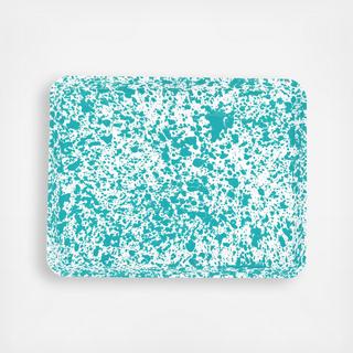 Splatter Enamelware Baking Tray