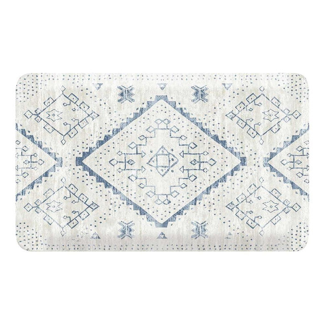 House of Noa Nama Standing Mat – Anti-Fatigue Cushioned Kitchen Mats for Floor | Ergonomic Bounce-Back Foam Kitchen Mats | Anti-Fatigue Mats for Kitchen & Standing | Ula Windmill | 22" x 36"