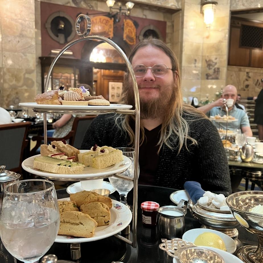 Trevor surprised me with an afternoon tea date at the Brown Palace!