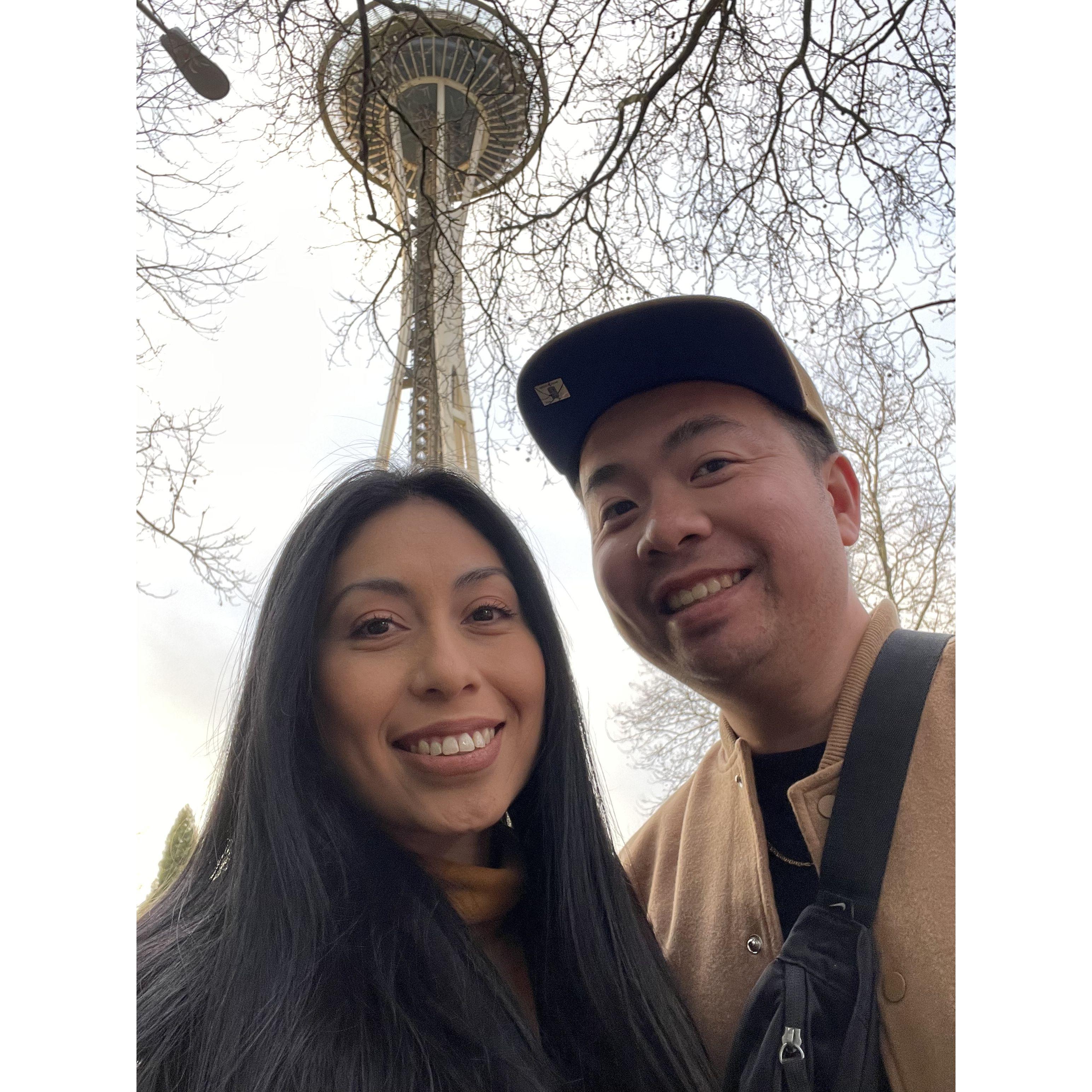 One of many Seattle trips