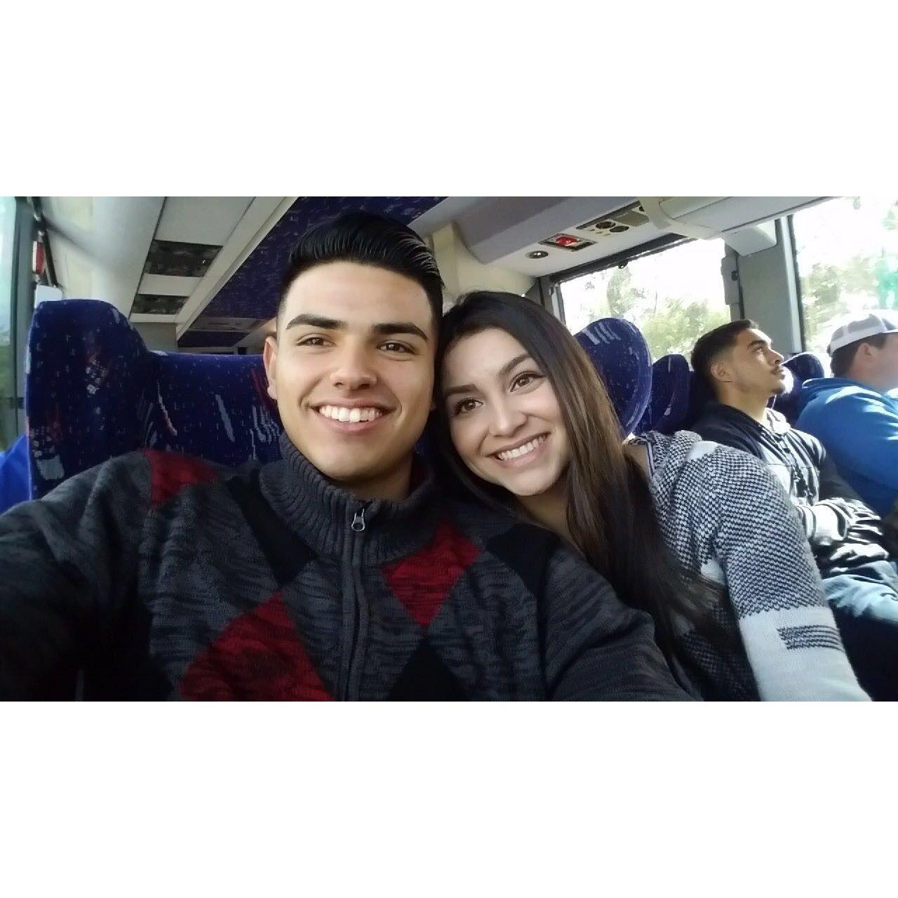 2017, Senior year of High School /.\
