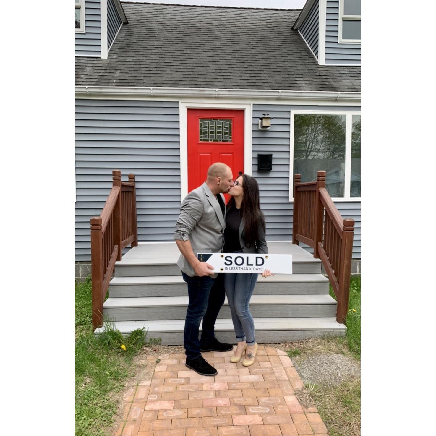 May 1, 2019 - The day we closed on our First House!!