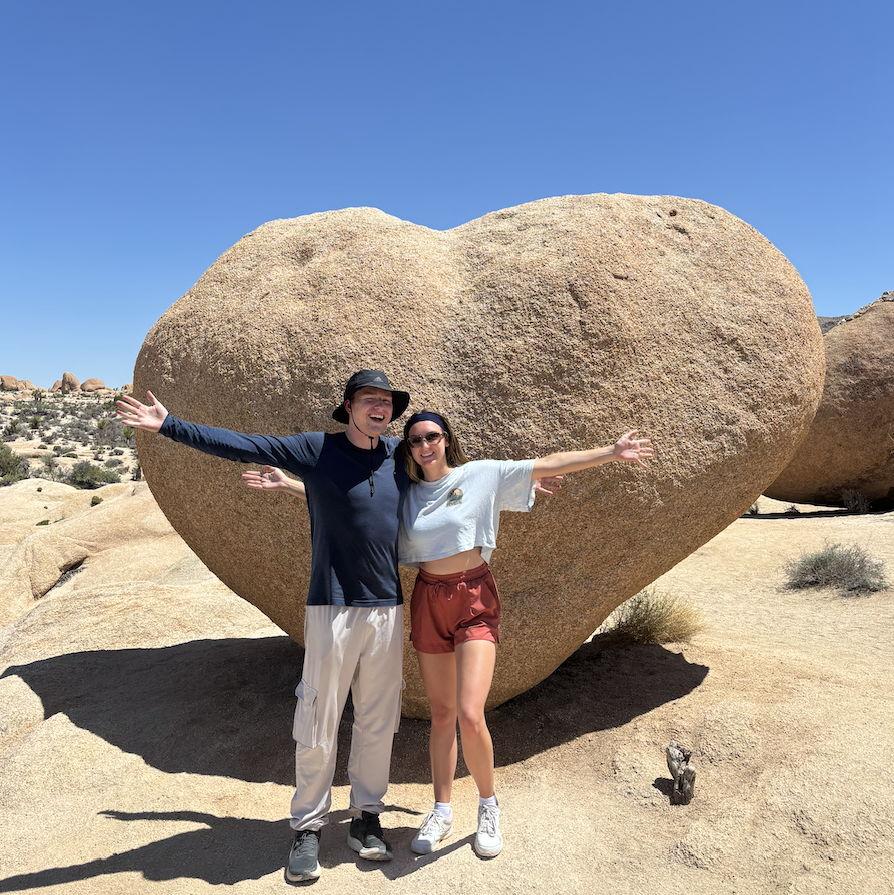 Our first trip to Joshua Tree together!