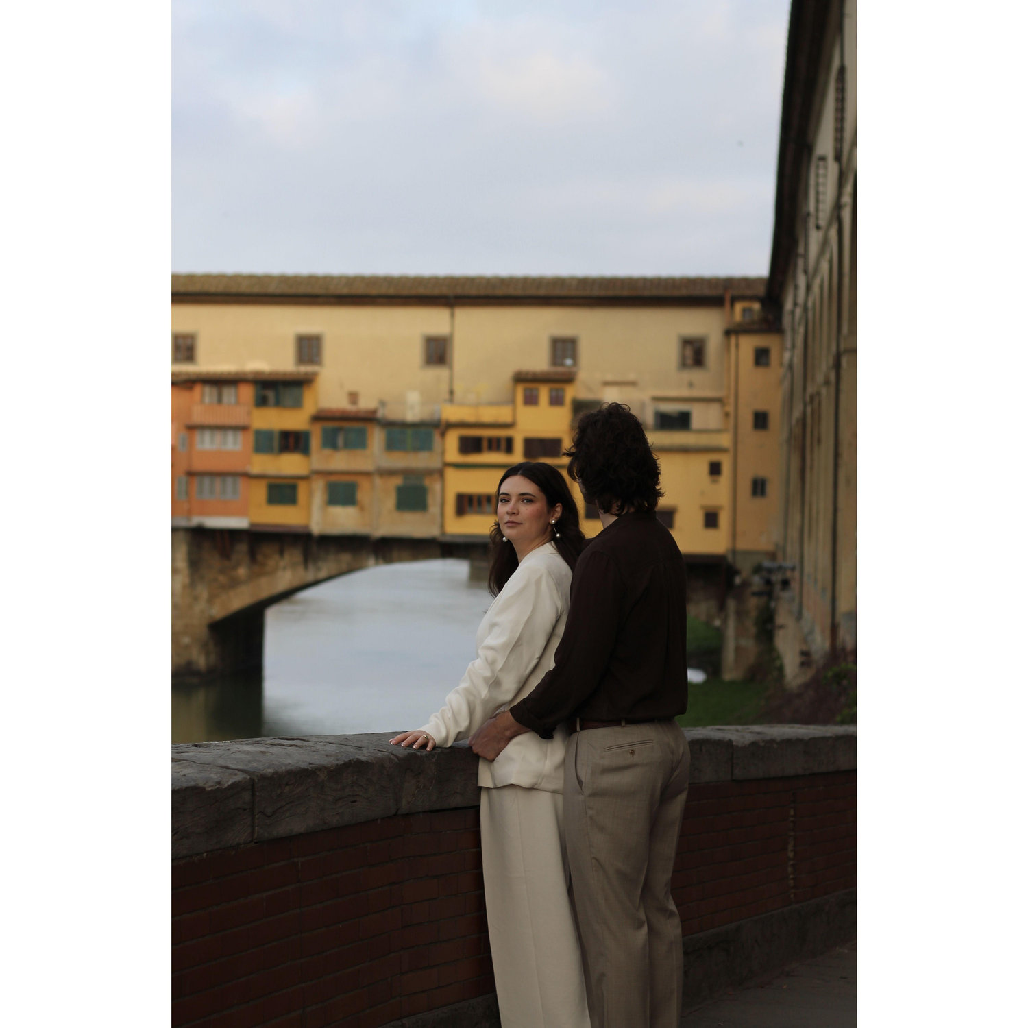 Engagement photoshoot in Florence Italy