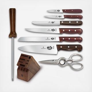 Rosewood 12-Piece Knife Block Set