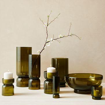 Foundations Olive Glass Collection