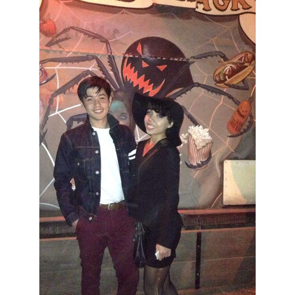 2nd Halloween together at Haunted Hay Ride.