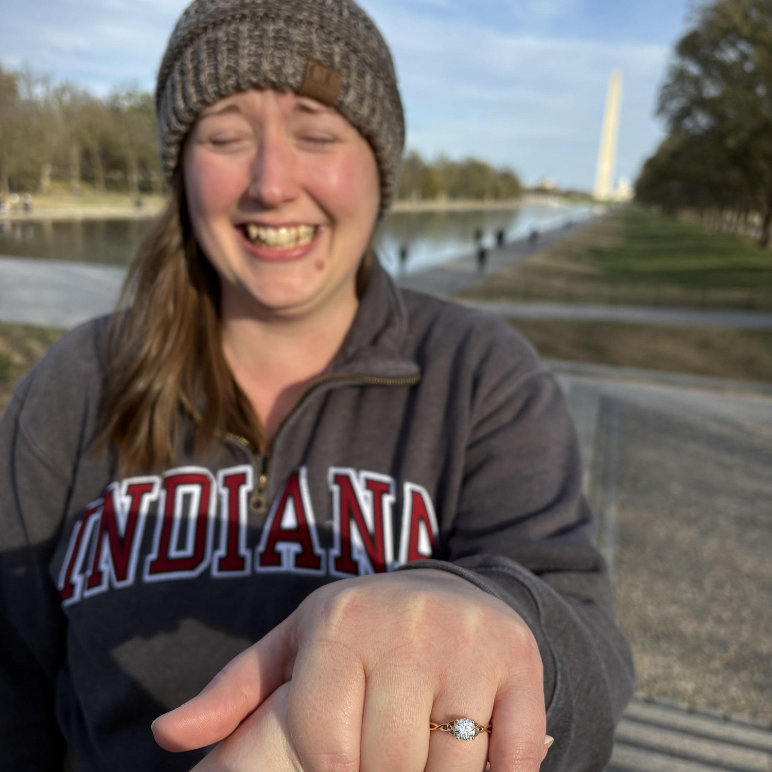 In true Sara and Kelly fashion, Kelly told everyone when she was going to propose and Sara told no one.