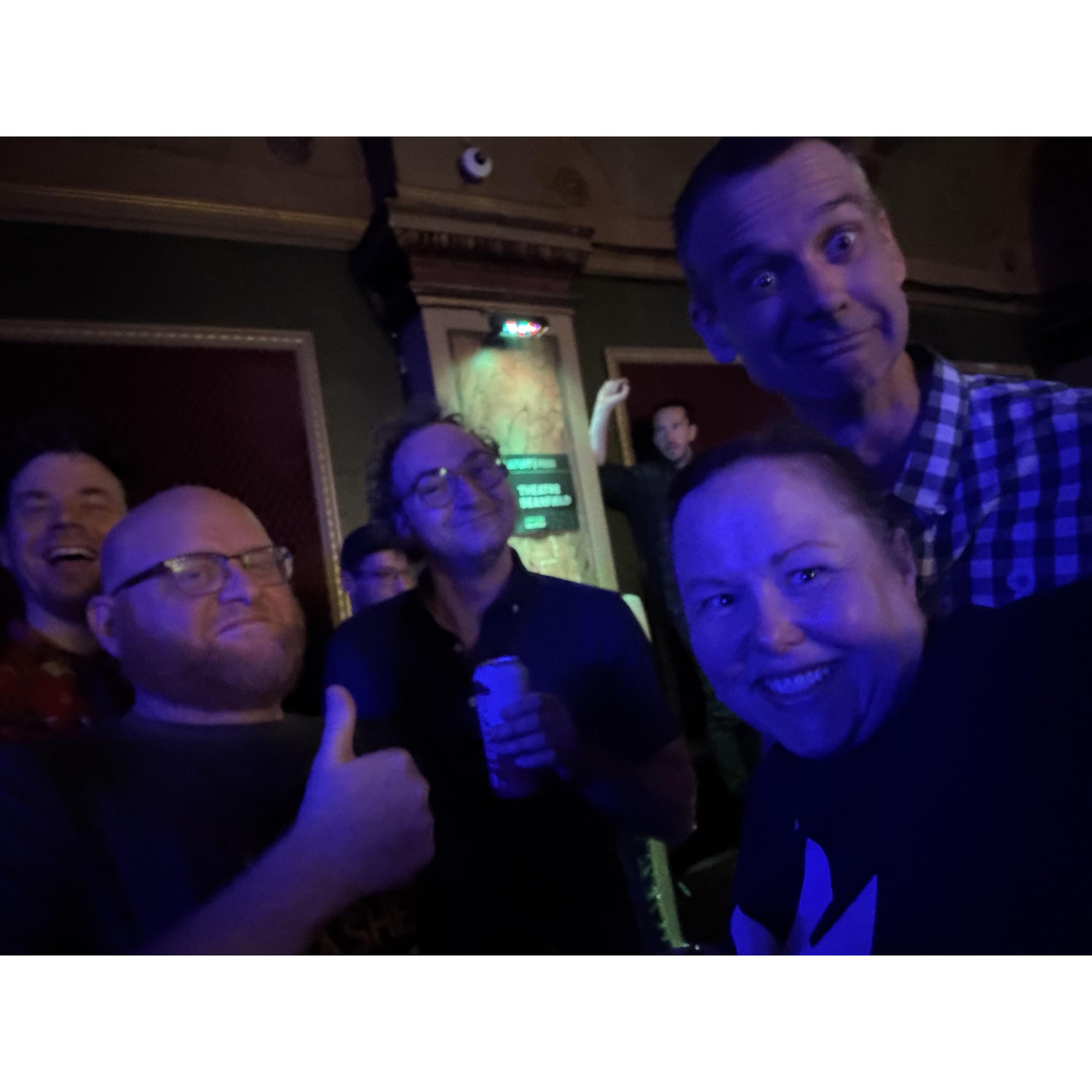 With Matt and Alex of the Planet Smashers
