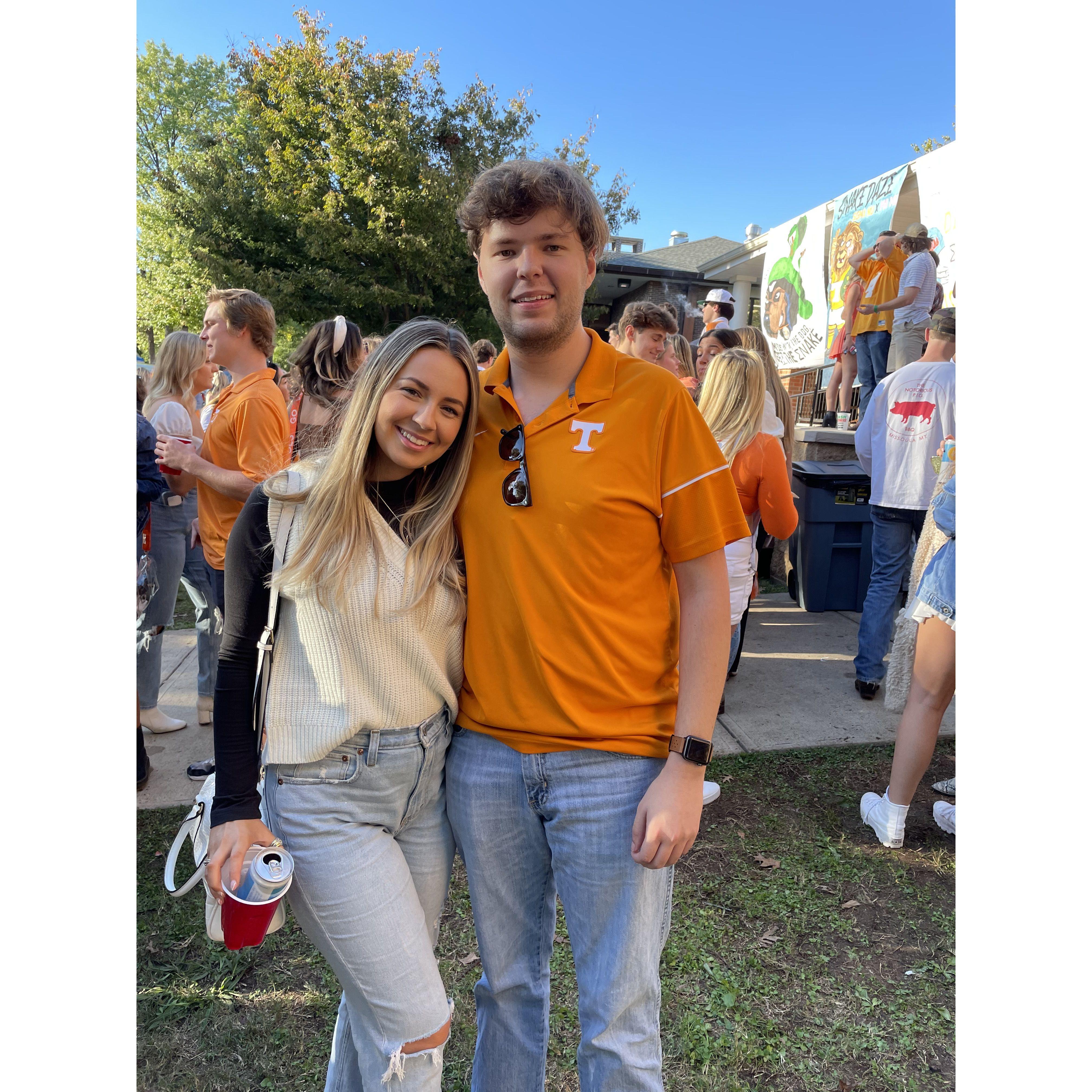 Our first annual trip to Knoxville for a football game, 2021