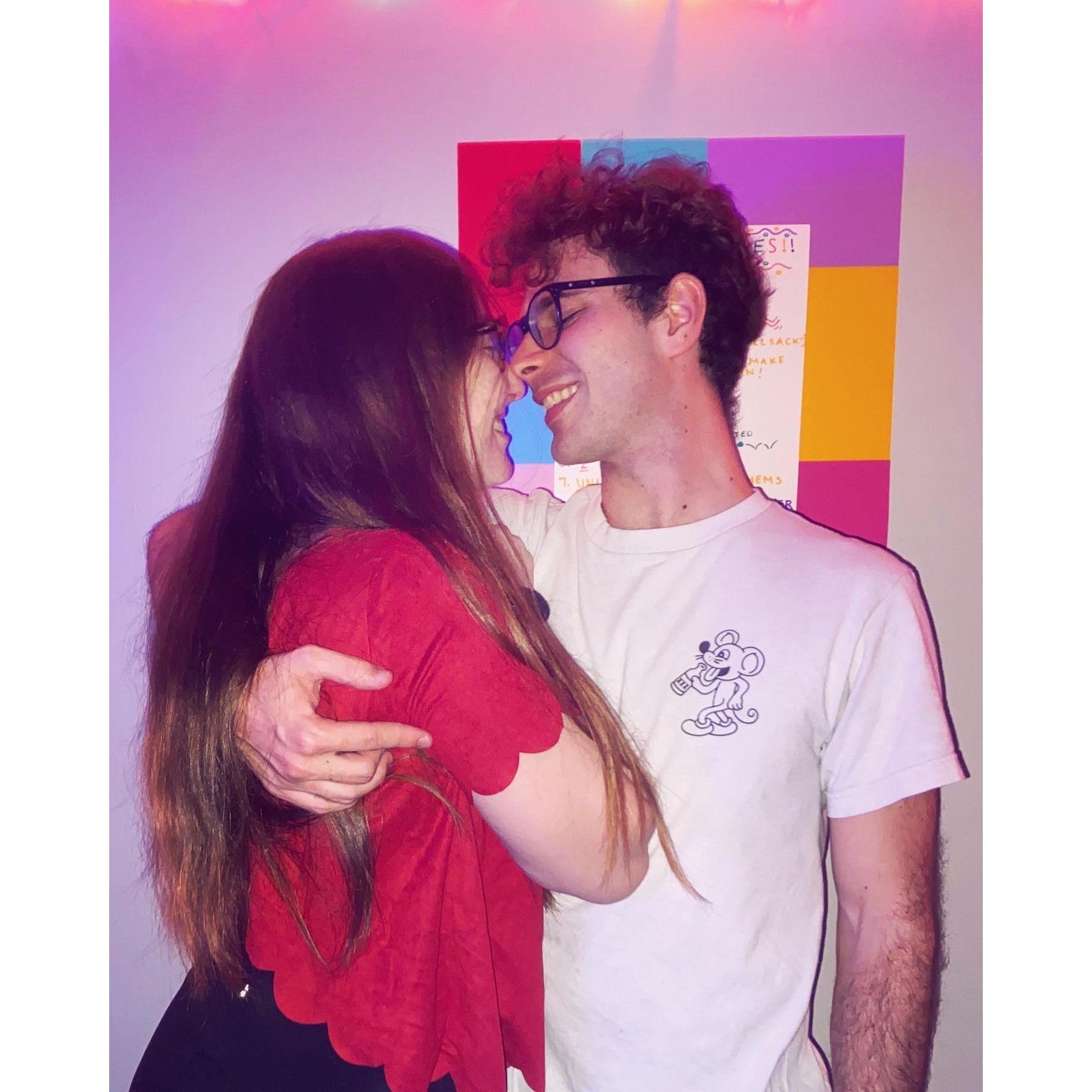 Shindig at Emmeline's senior year apartment