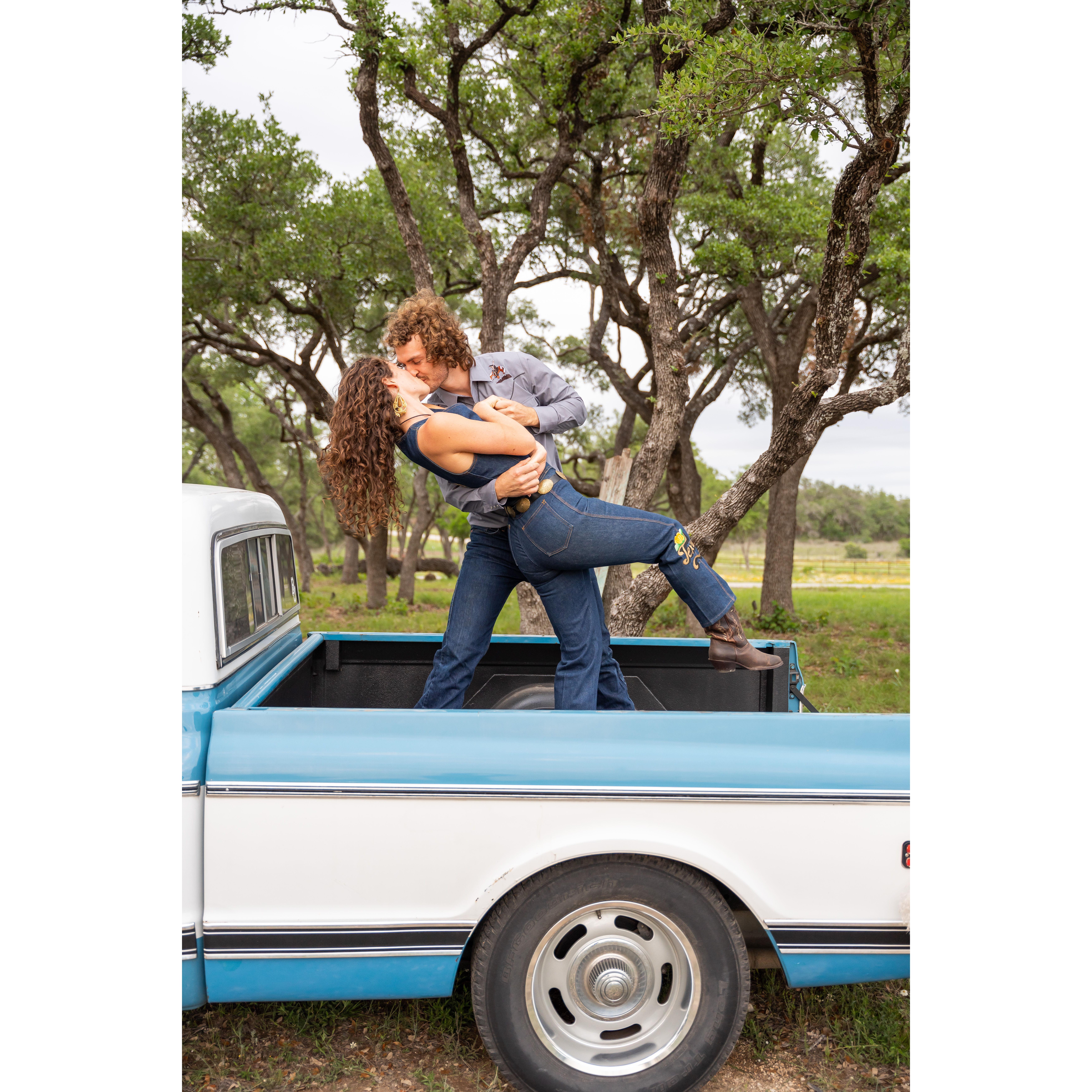 Vintage Western Engagement Party