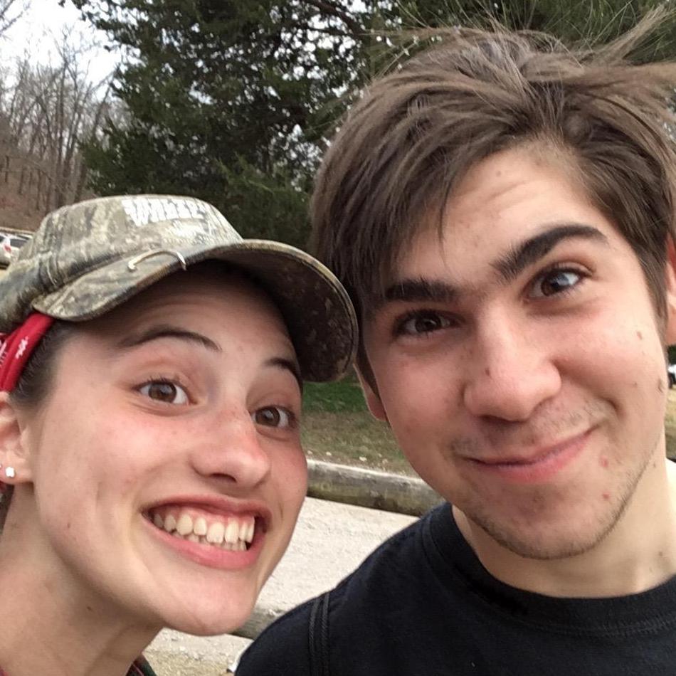 Monastery Work day on which I stole his hat - March 4, 2017