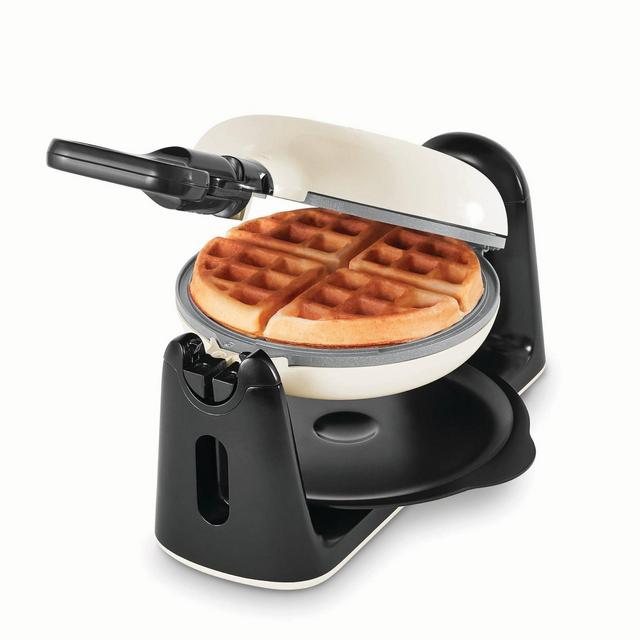 Dash Nonstick Ceramic Flip Belgian Style Waffle Maker