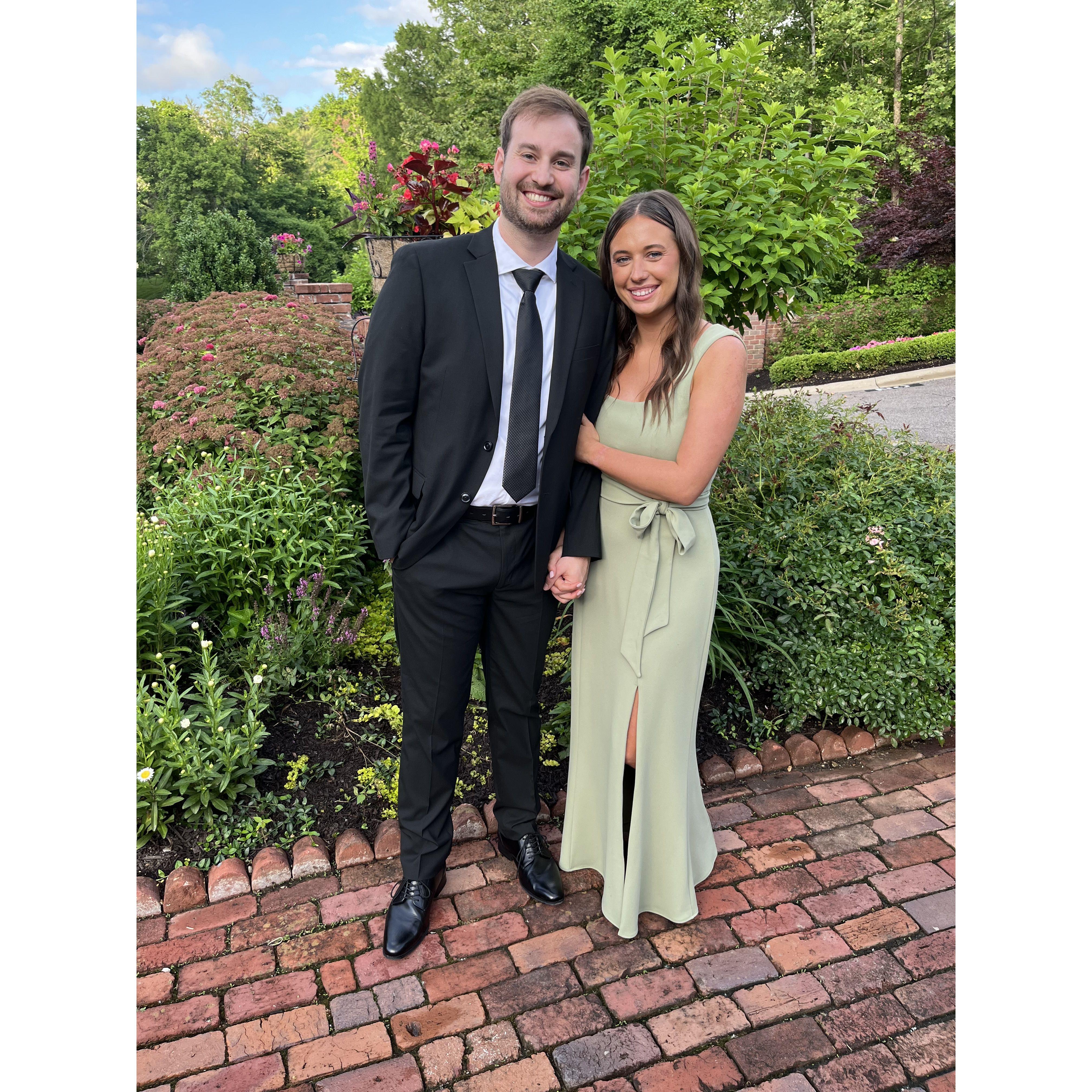 Celebrating friends weddings!