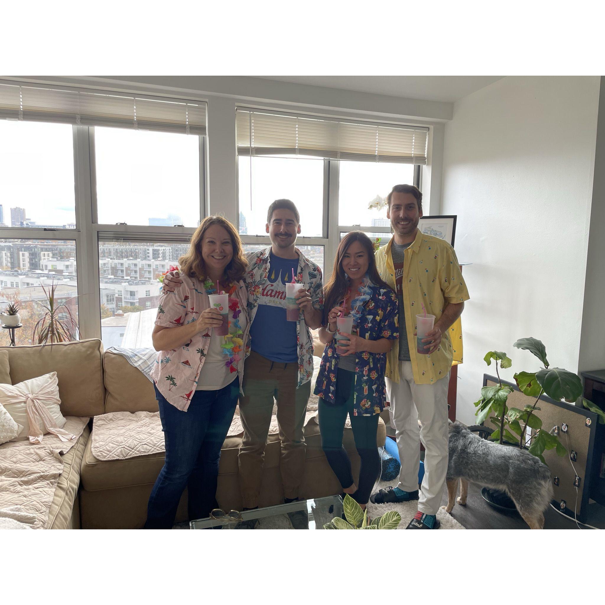 Halloween - Hawaiian Tourists