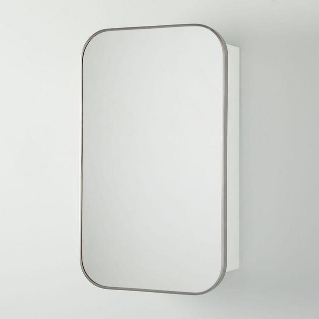 Seamless Medicine Cabinets, Chrome