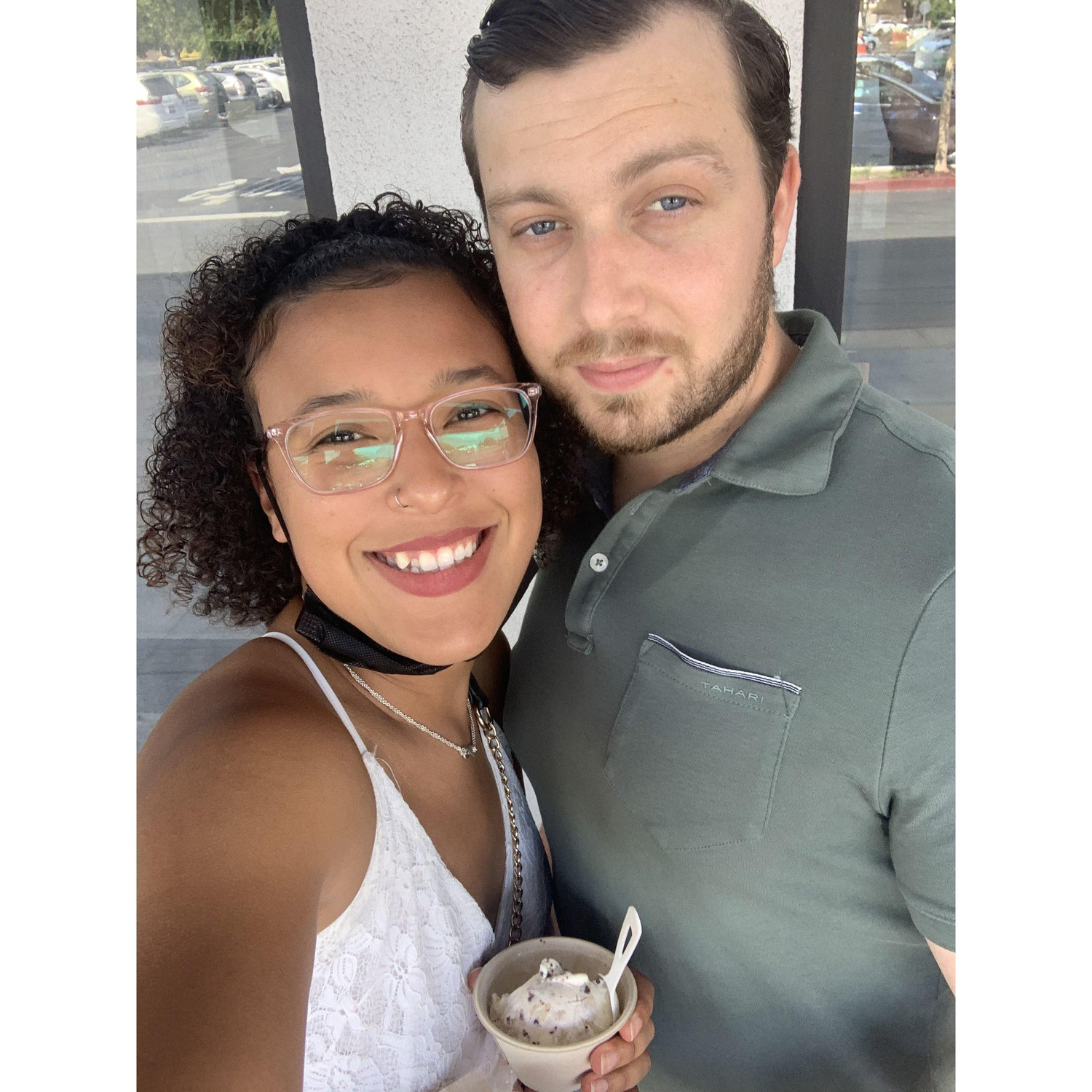 One of MANY ice cream dates!