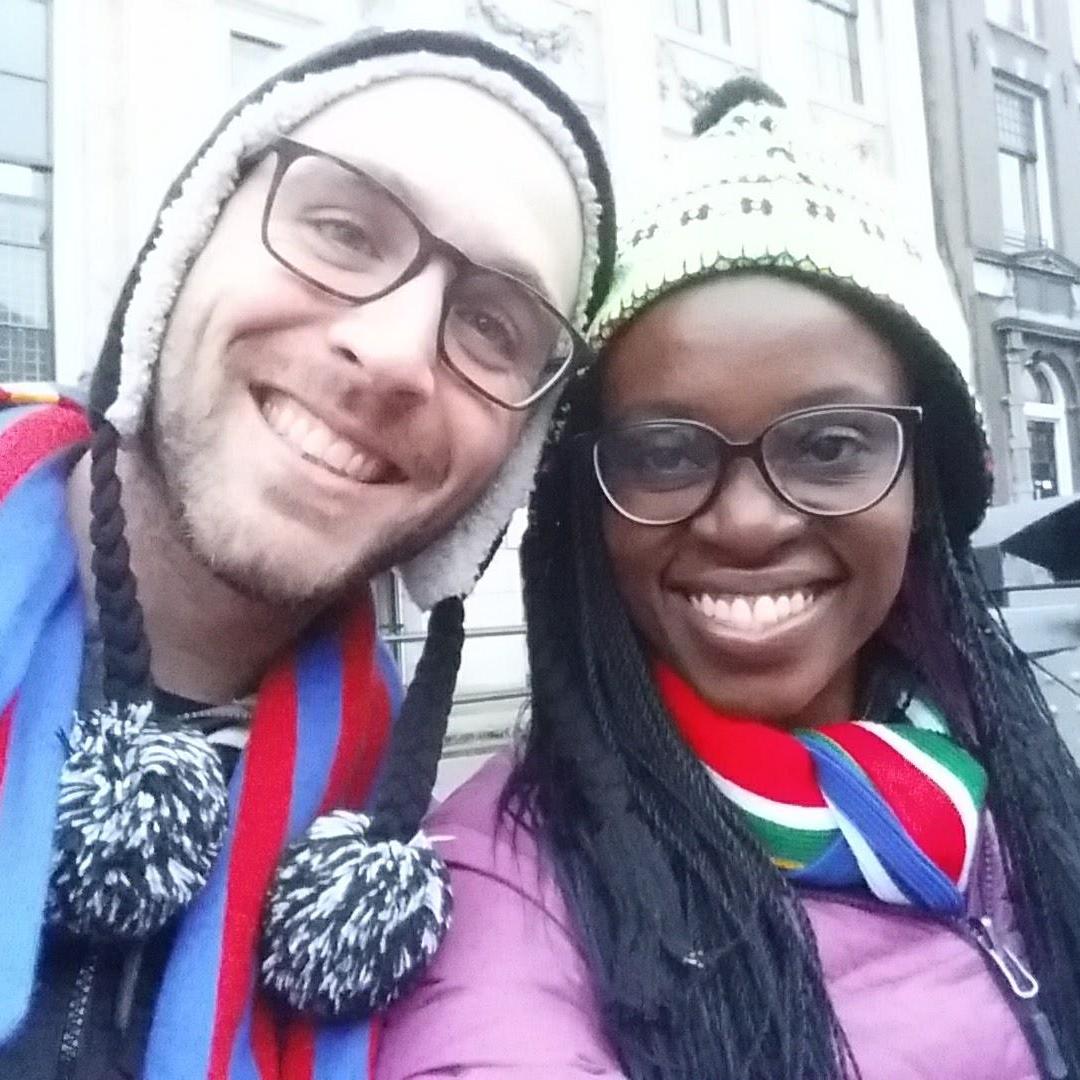 2 excited babes in Amsterdam! #AMS