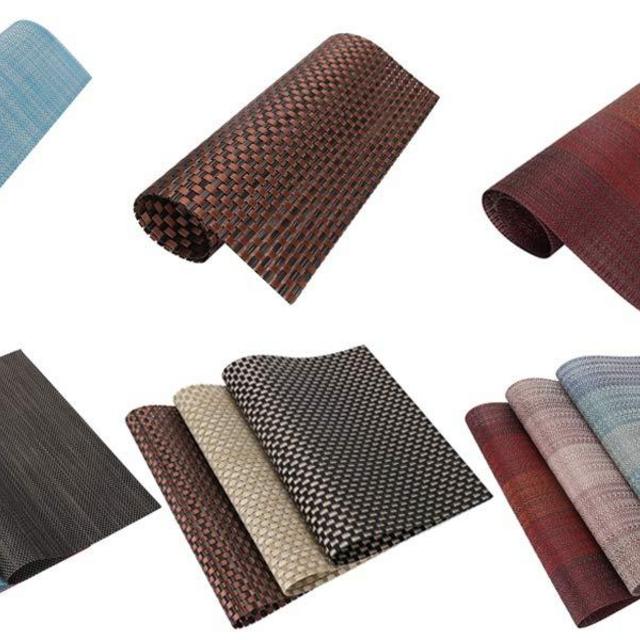 Tennove Place Mats- set of 6 (Blue Green)