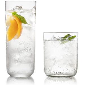 Libbey Lisbon 16-Piece Tumbler and Rocks Glass Set