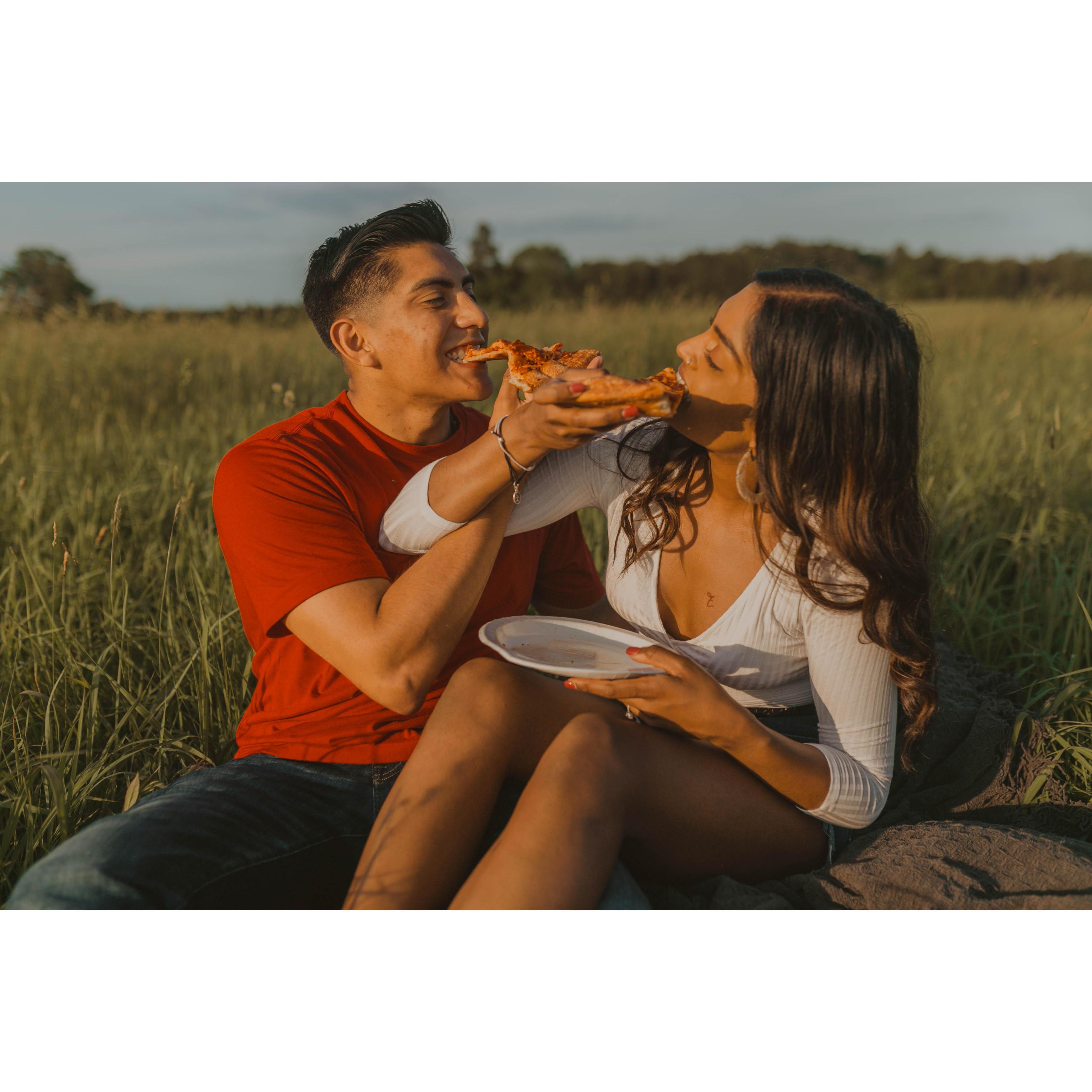 Food is what brings us together, & God of course!! - 2019.