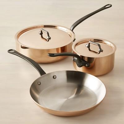 Mauviel M250C Copper 5-Piece Cookware Set