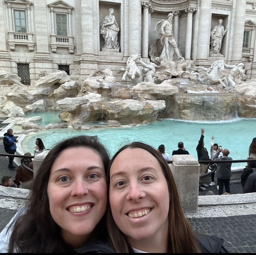 April 2025 - Rome , Italy: Trevi Fountain