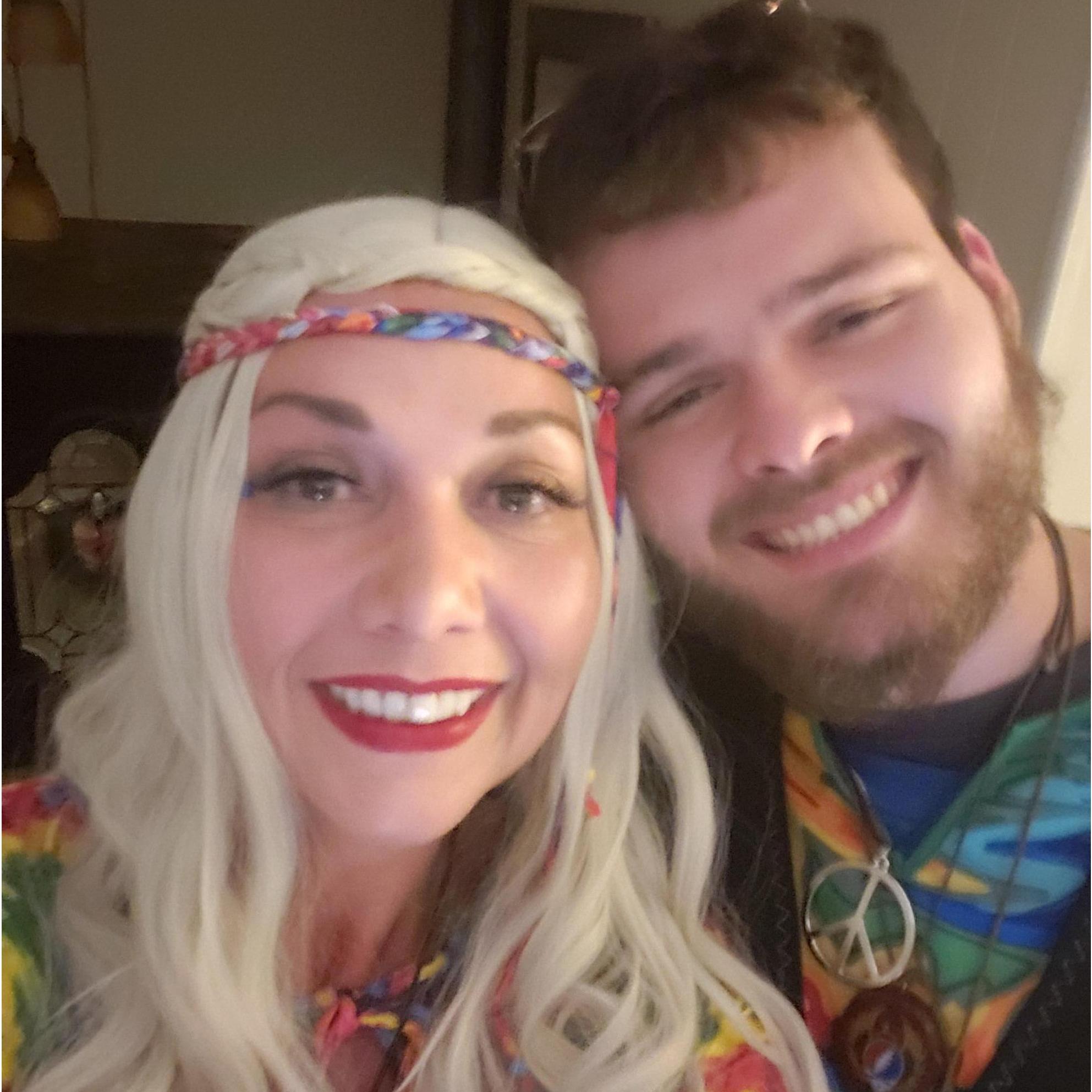 Halloween 2019, Hippies of course