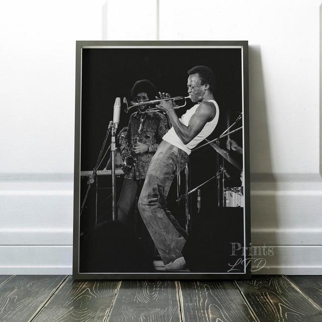 Miles Davis 1970 Tanglewood Music Festival Art Print | Music Wall Art, Posters, Prints, Pictures, Paintings and Home Decor