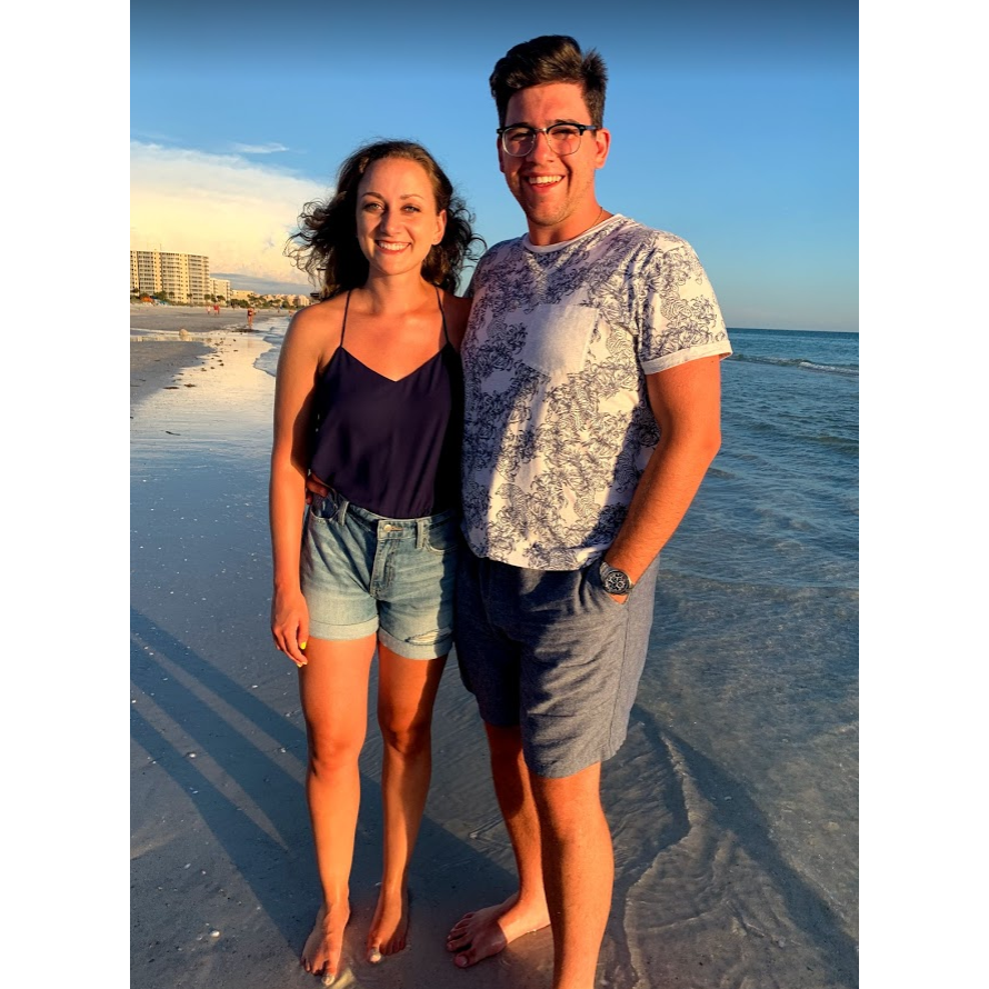 Siesta Key, FL - Summer 2019. Unbeknownst to me, Ben already had the ring in his possession!