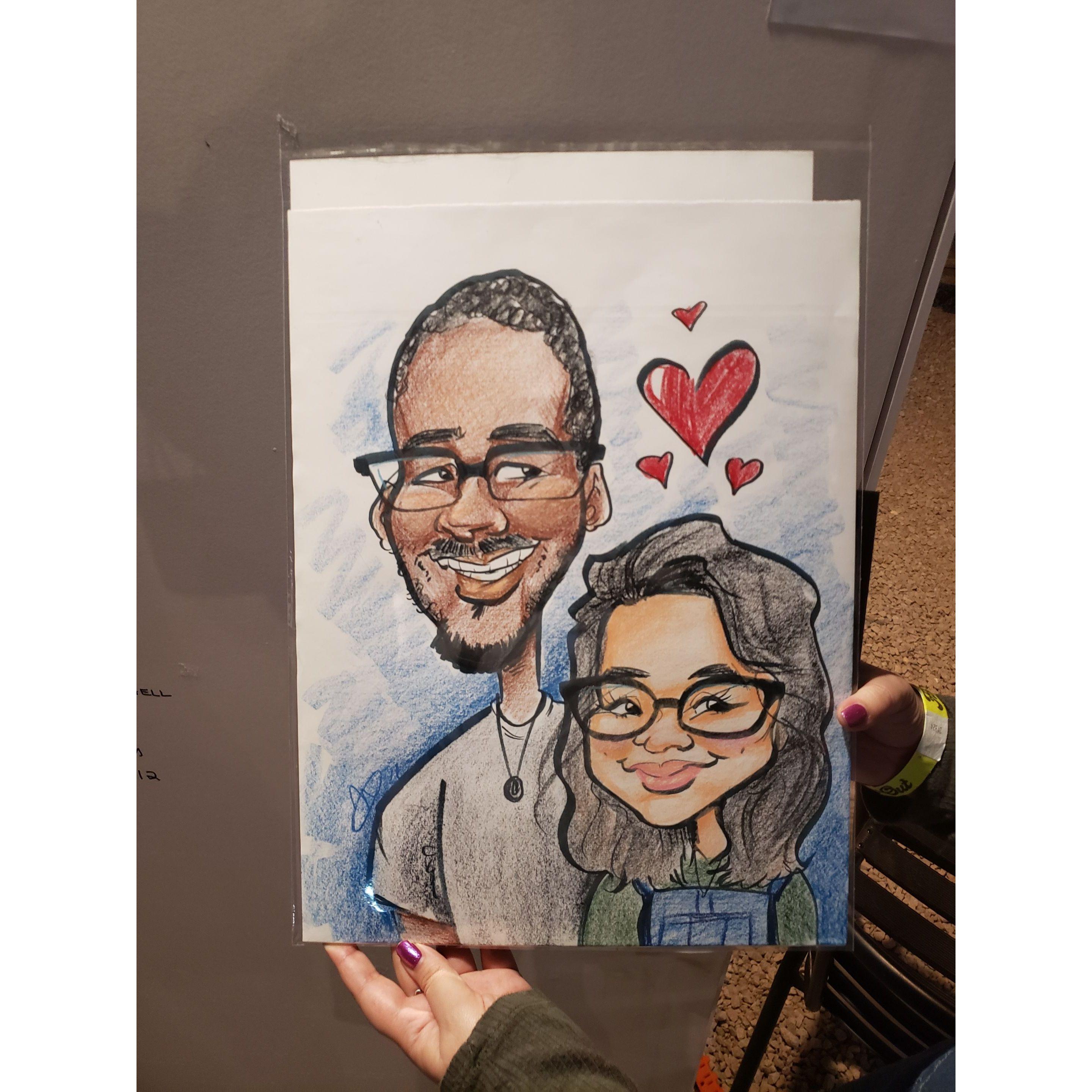 Our first portrait