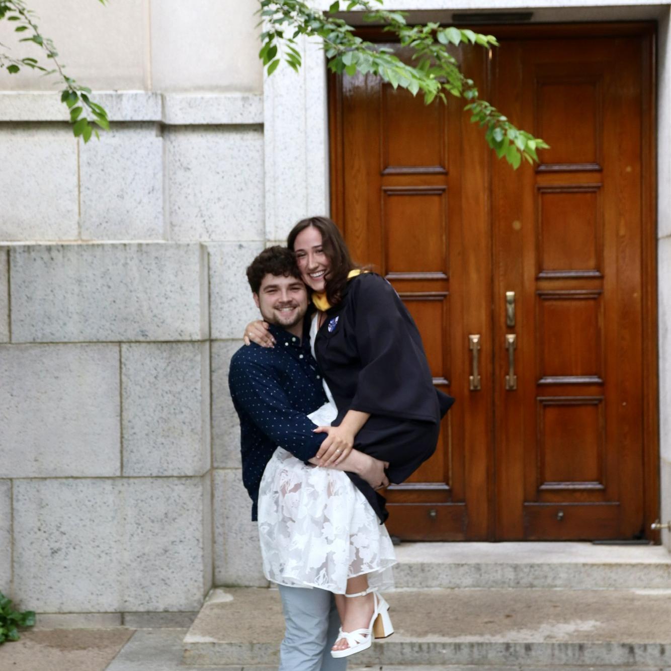 Jessie’s graduation from Catholic University, where we met our freshman year!