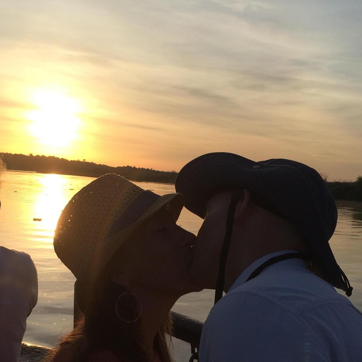 Sunrise over the Nile River as we departed for a safari in Murchison Falls National Park, Uganda. One of our favorite moments.