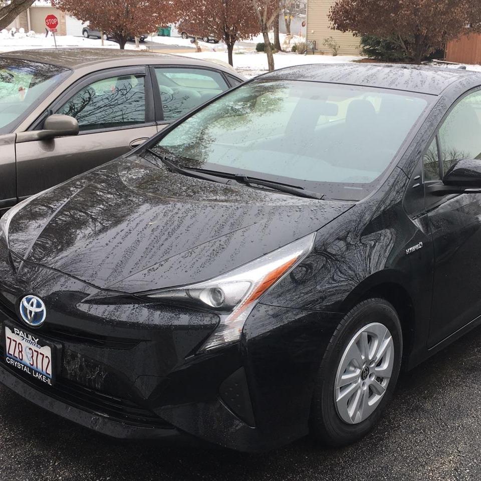 The car was hidden in my parent's neighbor's driveway a few days before Christmas. My Mom snapped a few photos of it after it was dropped off.