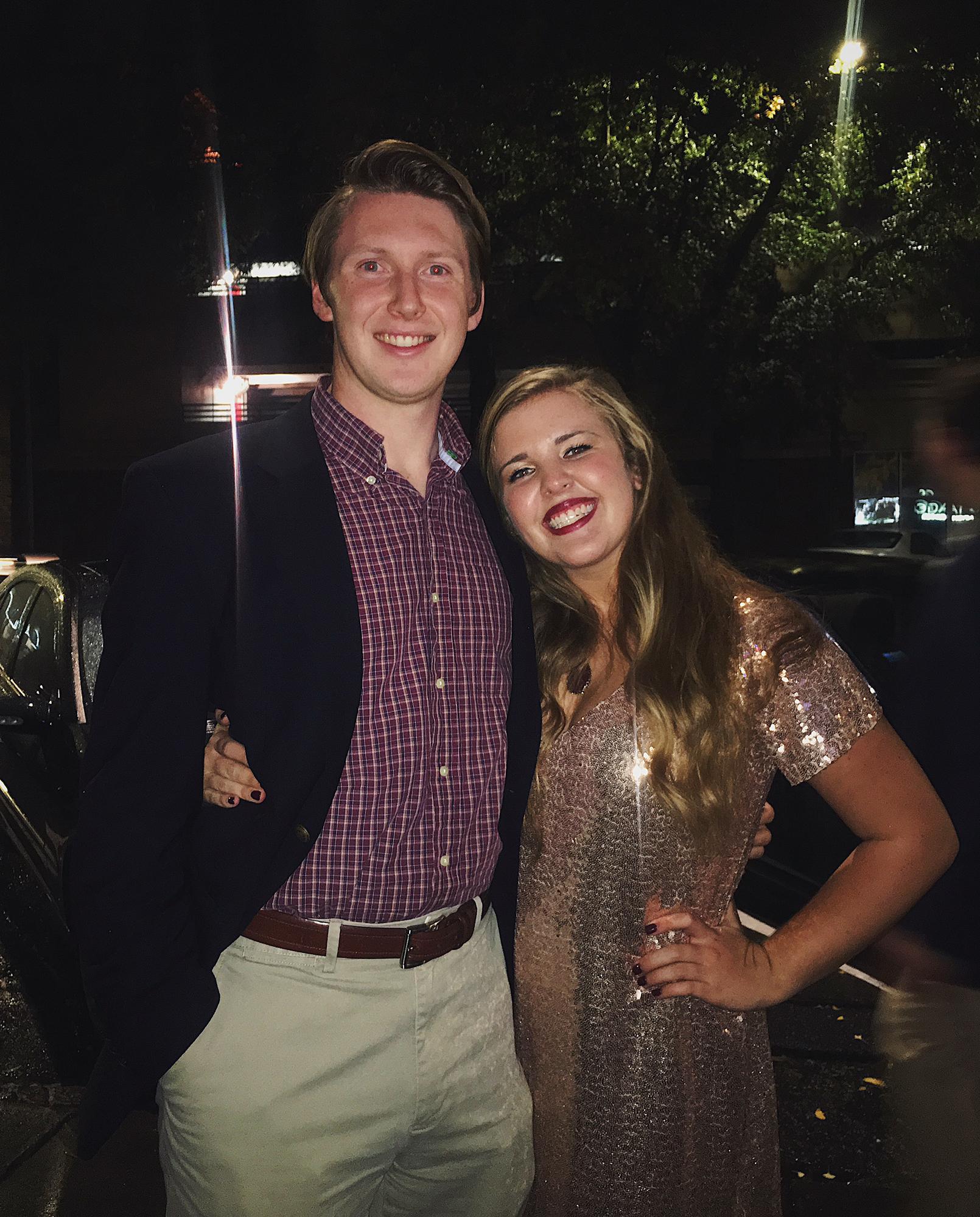 11/8/2018- Gamma Phi Semi Formal. Carter told Campbell he loved her for the first time this night! đź’›