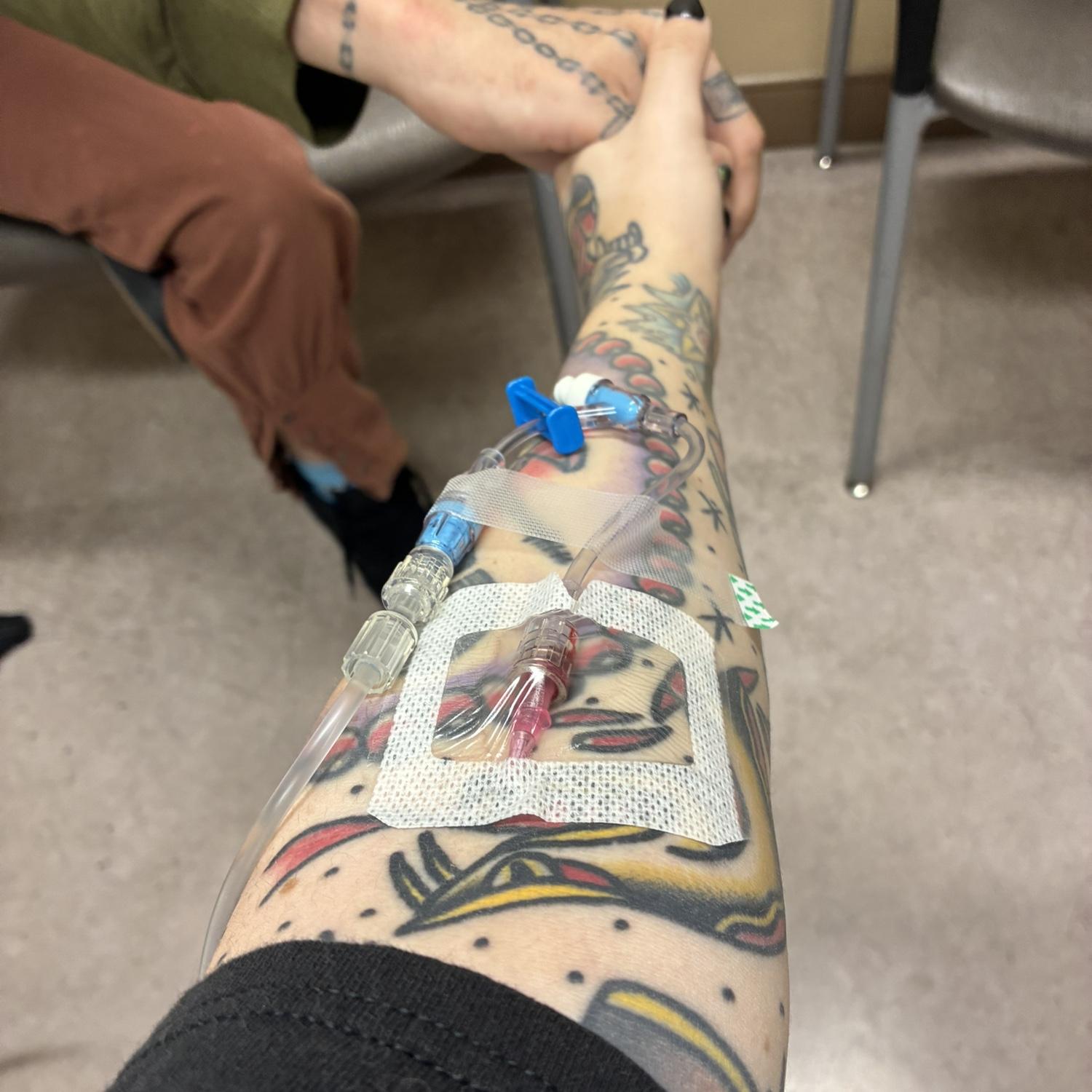 quite literally “sickness and in health”