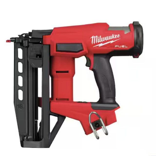 Milwaukee 3020-20 M18 FUEL 18-Volt Lithium-Ion Brushless Cordless Gen ll 16-Gauge Straight Finish Nailer (Tool Only)