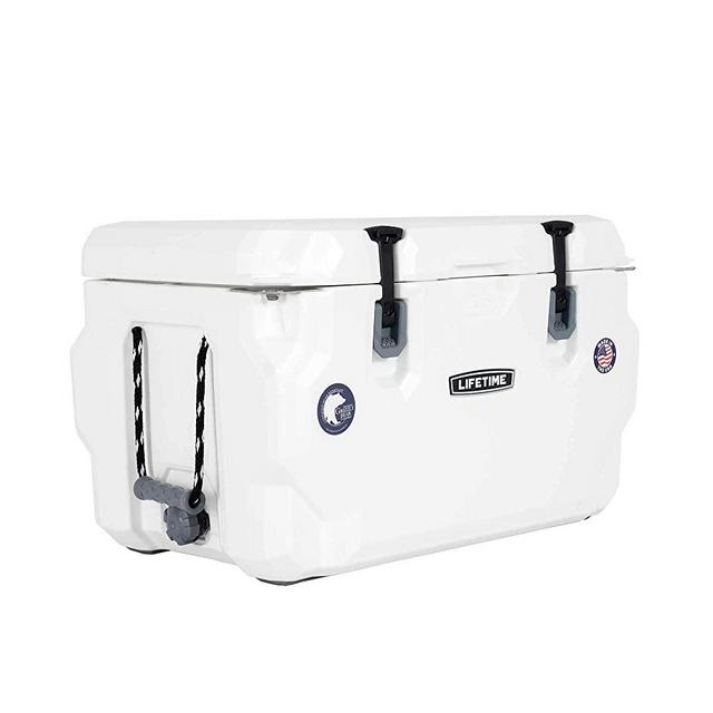 LIFETIME 91005 65 Quart High Performance Cooler, Arctic White