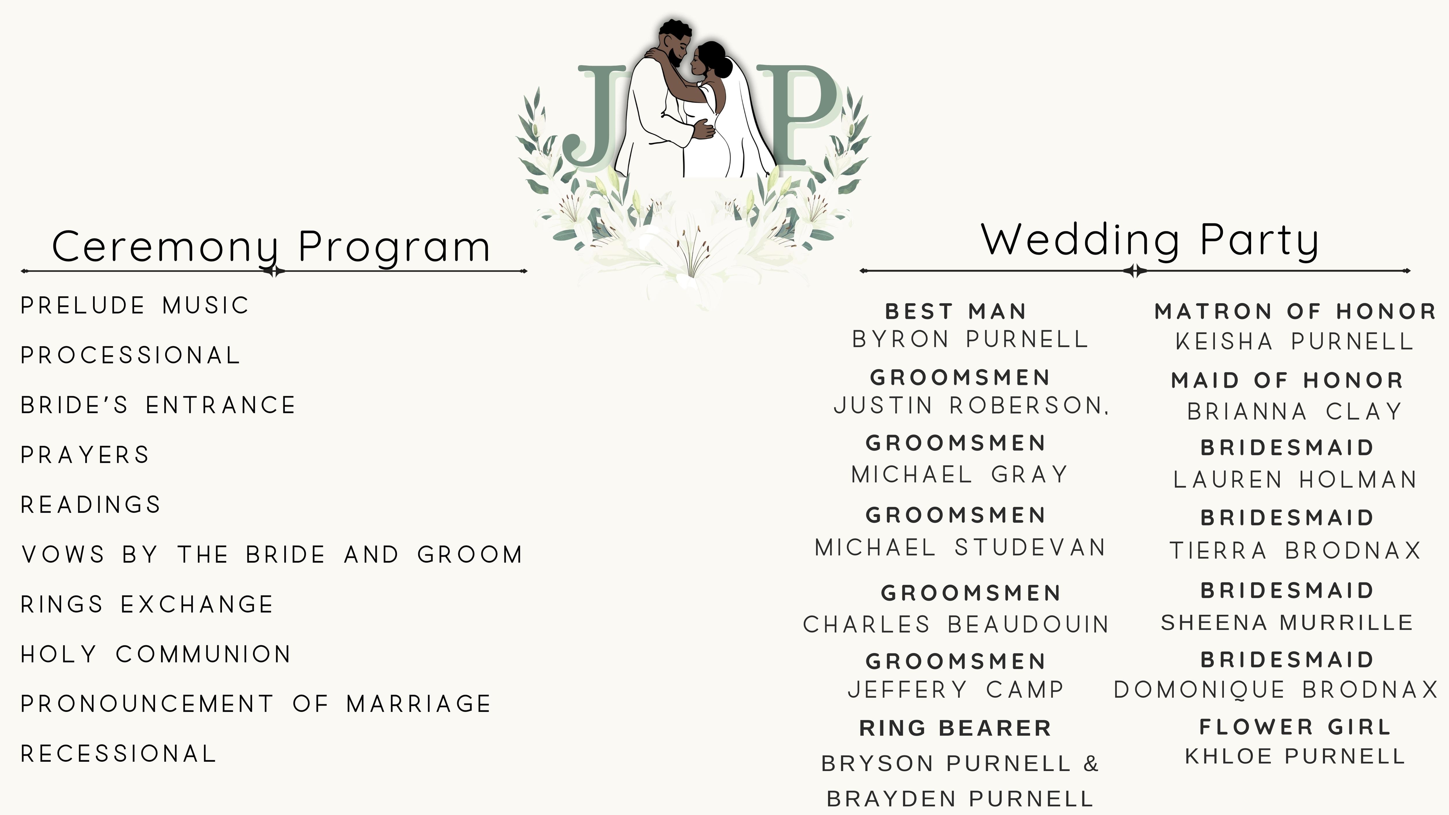 The Wedding Website of Joshua Wilkinson and Paige Jones