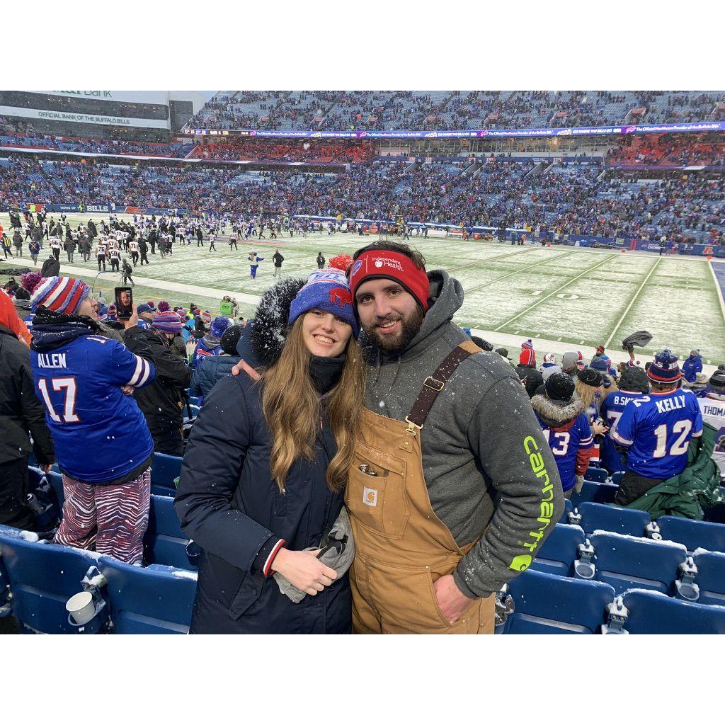 2022 - Jack's first Bills games, Jack and Ali are both huge Bills fans. 

Go Bills!