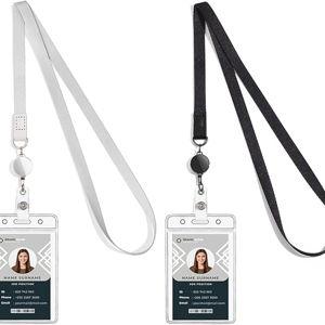 Cute Lanyard id Holder Durable Retractable lanyards for id Badges,Waterproof ID Badge Holder for Cruise Ships Key Cards