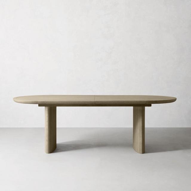 Radius 96" Oval Dining Table, Heritage Grey